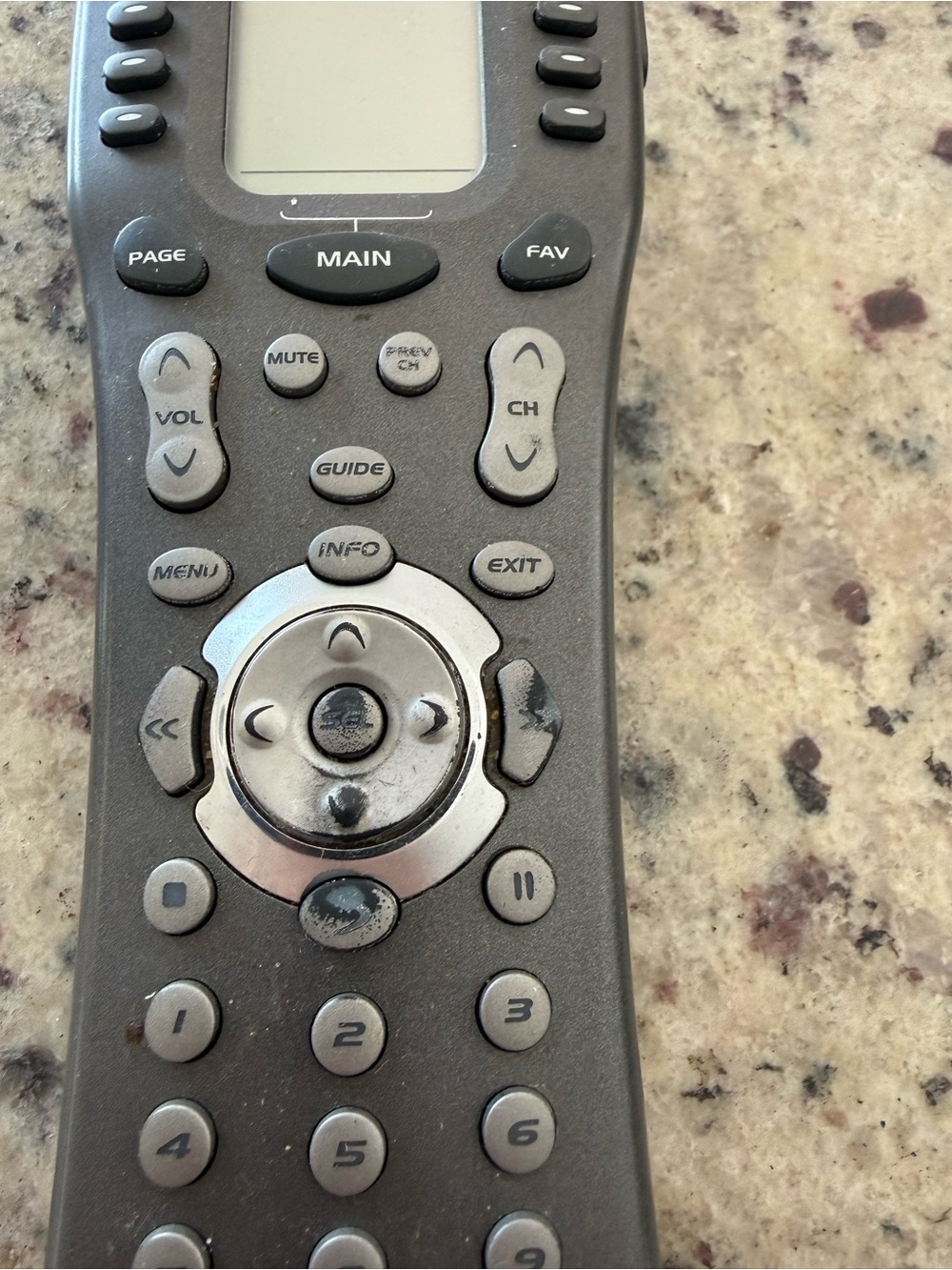 Universal Remote Control - Gray - Picture 3 of 6